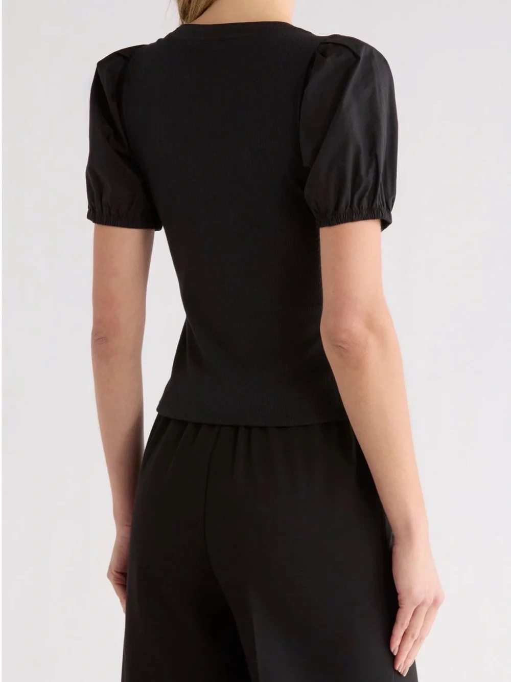 10 Crosby Derek Lam Willa Balloon Sleeve Top